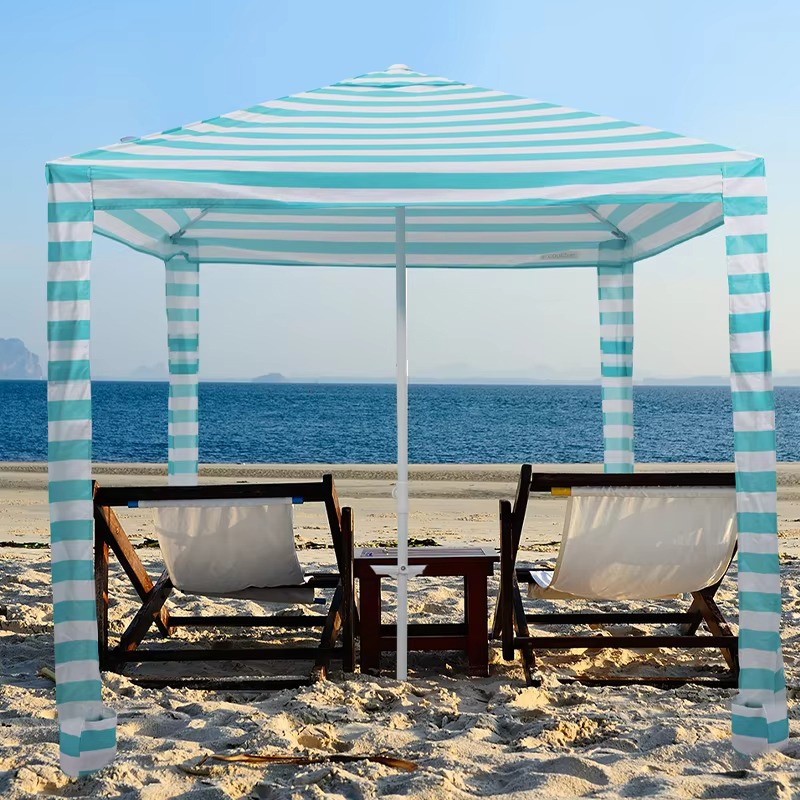 Noli litore umbrellas utendum est cum litore chairs?